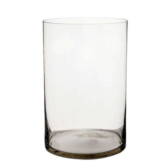 Elegante Glasvase mit klarem Design, ideal für frische Blumen und stilvolle Dekoration.