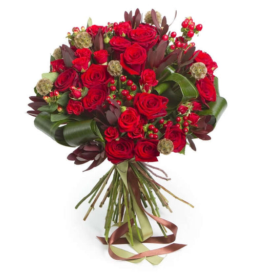 Lady in Red - Rosenstrauß